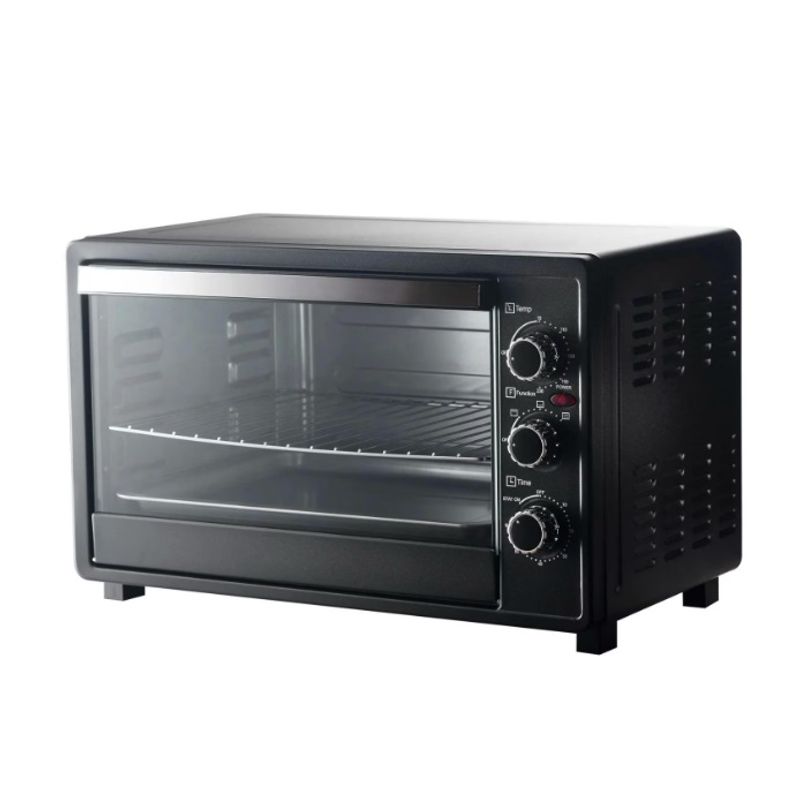 Electronice si Electrocasnice - Aragazuri, cuptoare si hote - Cuptoare - Cuptoare electrice - Cuptor electric 48 L, 2600W, 3 functii de gatire, temporizator cu alarma sonora, tava si gratar, capacitate mare - Infinity.ro