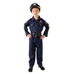 Jucarii, Copii si Bebe - Jucarii si jocuri - Jucarii de rol - Masti si costume copii - Costum politist KidMania® cu sapca pentru copii 3-5 ani 110 cm - Infinity.ro