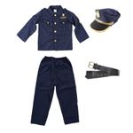 Jucarii, Copii si Bebe - Jucarii si jocuri - Jucarii de rol - Masti si costume copii - Costum politist KidMania® cu sapca pentru copii 3-5 ani 110 cm - Infinity.ro