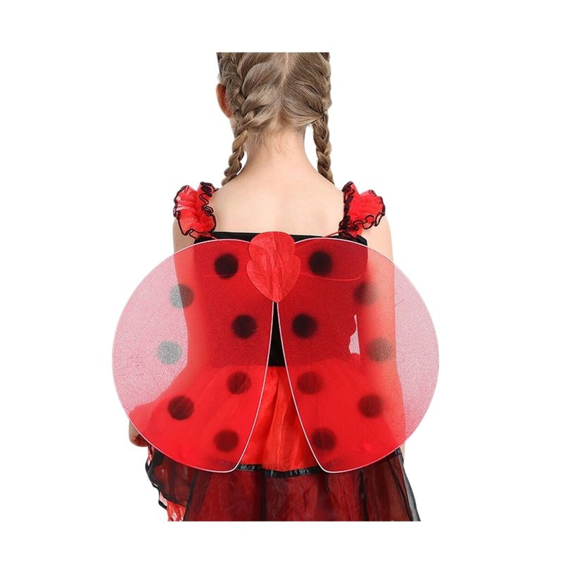 Jucarii, Copii si Bebe - Jucarii si jocuri - Jucarii de rol - Masti si costume copii - Costum buburuza KidMania® cu accesorii pentru fete 3-4 ani 104 cm - Infinity.ro