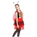 Jucarii, Copii si Bebe - Jucarii si jocuri - Jucarii de rol - Masti si costume copii - Costum buburuza KidMania® cu accesorii pentru fete 3-4 ani 104 cm - Infinity.ro