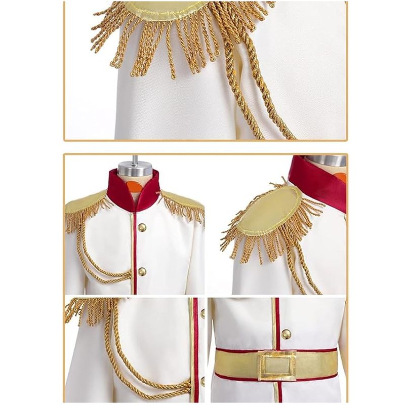 Jucarii, Copii si Bebe - Jucarii si jocuri - Jucarii de rol - Masti si costume copii - Costum Print Fat-Frumos KidMania® pentru copii 3-5 ani 98-110 cm - Infinity.ro