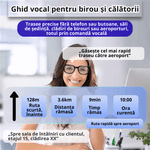 Laptop, Telefoane si Tablete - Wearables si gadgeturi - Gadgeturi - Accesorii SMART - Ochelari inteligenti Bluetooth, audio HD cu boxe si microfon incorporat, autonomie 8h, Bluetooth 5.4 - Infinity.ro