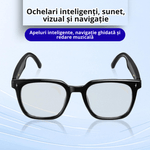 Laptop, Telefoane si Tablete - Wearables si gadgeturi - Gadgeturi - Accesorii SMART - Ochelari inteligenti Bluetooth, audio HD cu boxe si microfon incorporat, autonomie 8h, Bluetooth 5.4 - Infinity.ro