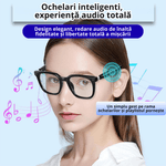 Laptop, Telefoane si Tablete - Wearables si gadgeturi - Gadgeturi - Accesorii SMART - Ochelari inteligenti Bluetooth, audio HD cu boxe si microfon incorporat, autonomie 8h, Bluetooth 5.4 - Infinity.ro