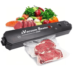 Electronice si Electrocasnice - Electrocasnice bucatarie - Mixere, tocatoare & roboti de bucatarie - Aparate de vidat - Aparat de vidat si sigilat, 90W, 220V multifunctional, + 25 de pungi de vidat si sigilat 23x15 - Infinity.ro