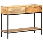 Casa si Gradina - Mobilier - Comode si corpuri - Comode - Masa consola, 100 x 35 x 76 cm, lemn masiv de mango - Infinity.ro