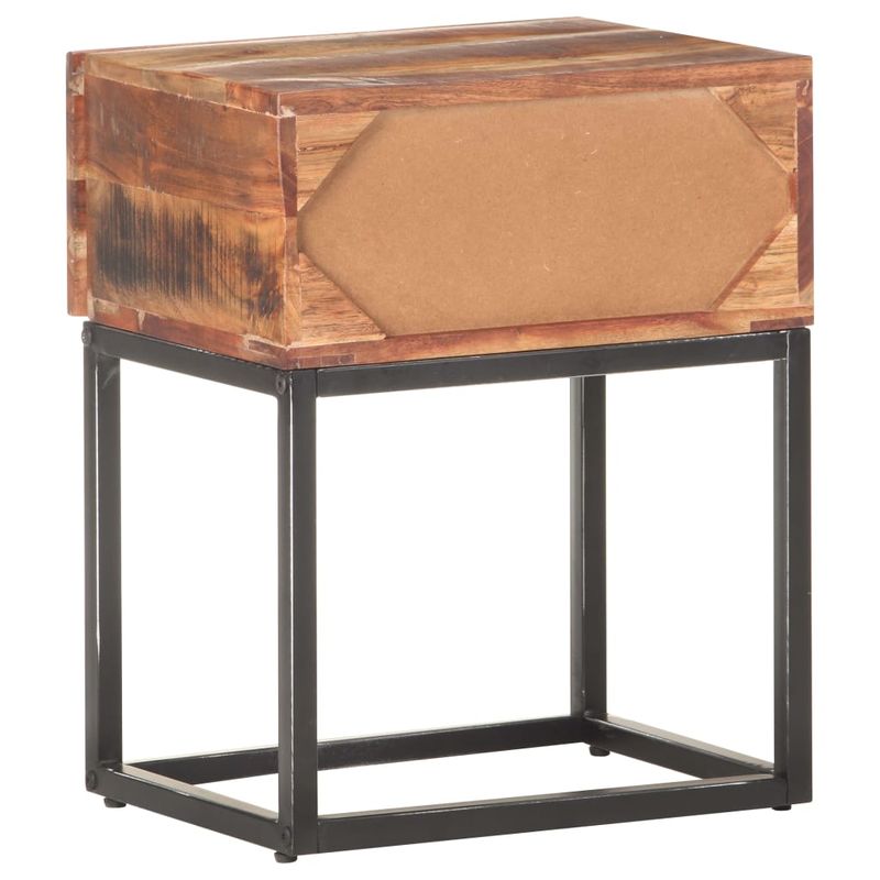 Casa si Gradina - Mobilier - Comode si corpuri - Noptiere - Noptiera, 40 x 30 x 50 cm, lemn de acacia brut - Infinity.ro