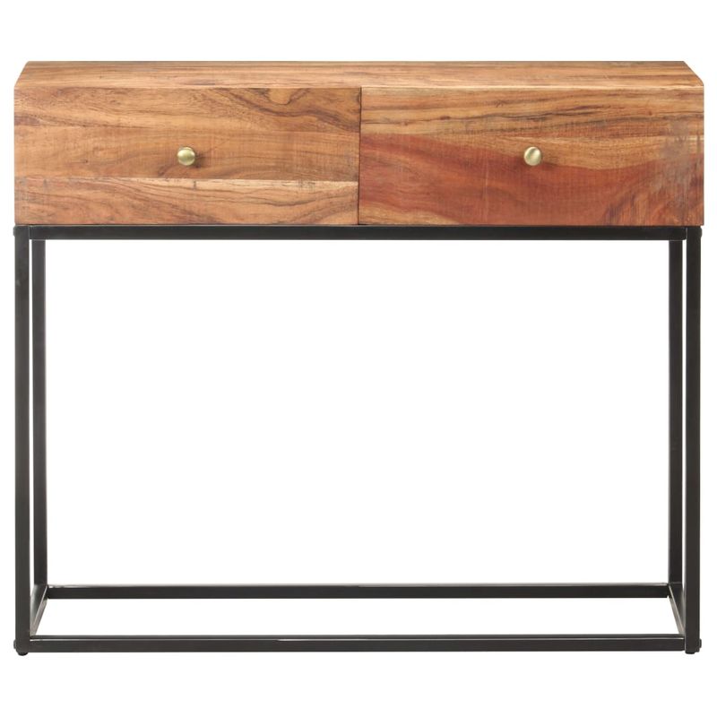 Casa si Gradina - Mobilier - Comode si corpuri - Console - Masa consola, 90 x 35 x 75 cm, lemn masiv de acacia - Infinity.ro