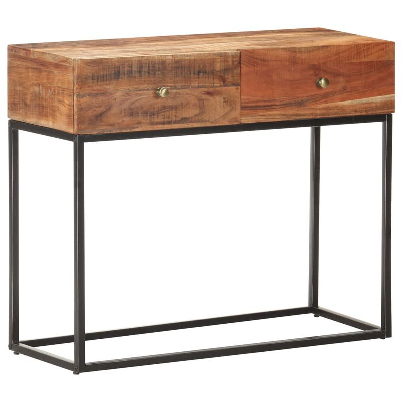 Casa si Gradina - Mobilier - Comode si corpuri - Console - Masa consola, 90 x 35 x 75 cm, lemn masiv de acacia - Infinity.ro