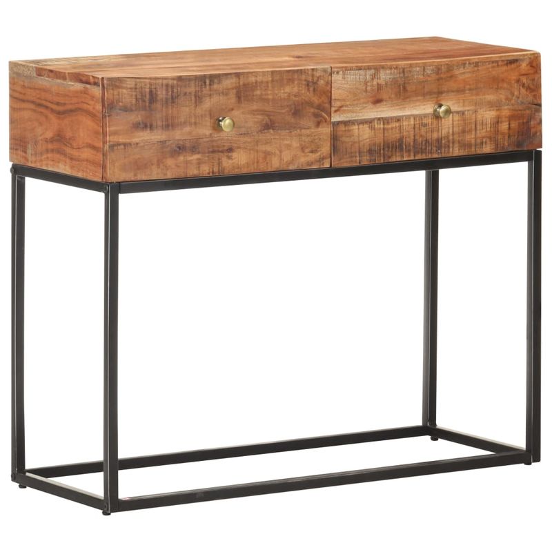Casa si Gradina - Mobilier - Comode si corpuri - Console - Masa consola, 90 x 35 x 75 cm, lemn masiv de acacia - Infinity.ro