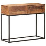 Casa si Gradina - Mobilier - Comode si corpuri - Console - Masa consola, 90 x 35 x 75 cm, lemn masiv de acacia - Infinity.ro