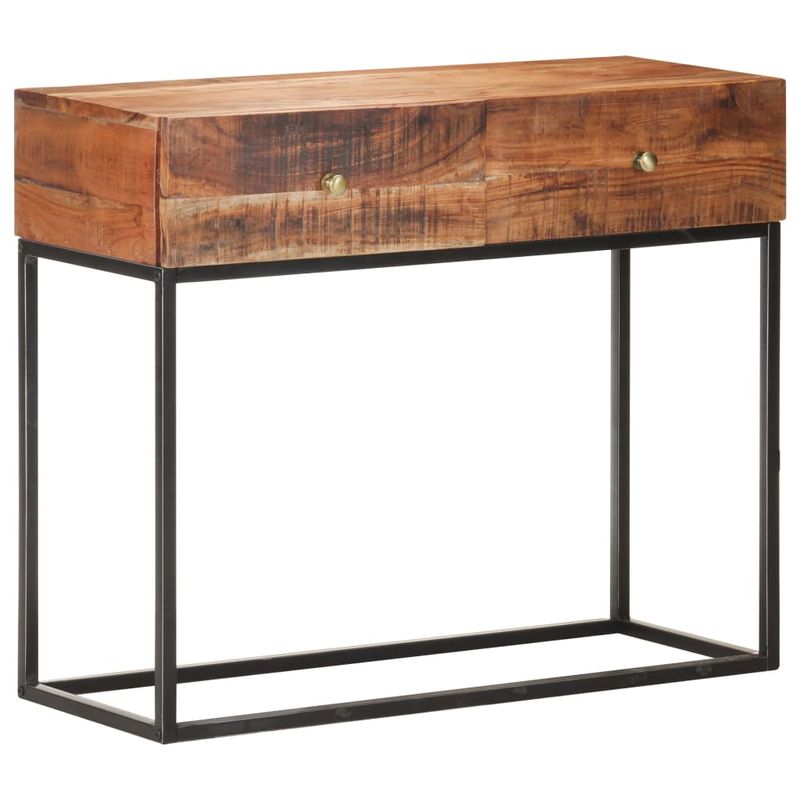 Casa si Gradina - Mobilier - Comode si corpuri - Console - Masa consola, 90 x 35 x 75 cm, lemn masiv de acacia - Infinity.ro