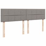 Casa si Gradina - Mobilier - Paturi si accesorii - Paturi - Cadru de pat otoman cu saltele Taupe 160x200cm Material - Infinity.ro