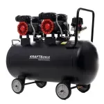 Casa si Gradina - Electrice - Echipamente electrice - Compresoare - Compresor fara ulei, Kraft&Dele, KD1387, 100 l, 2 x 1500W, 290 L/min - Infinity.ro