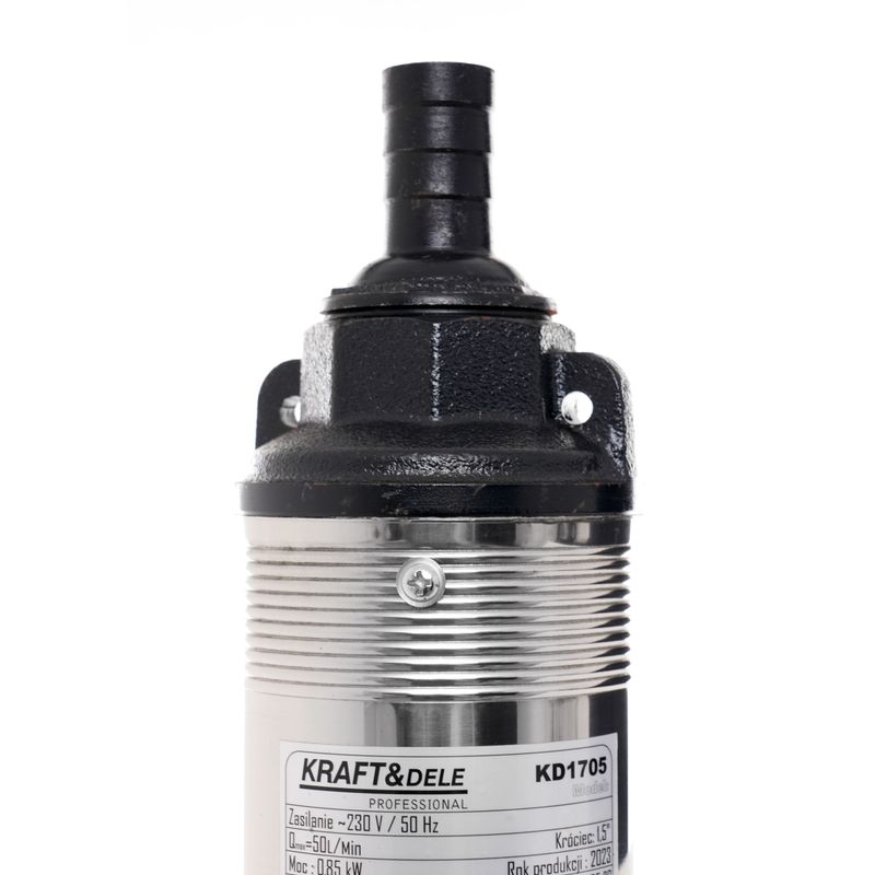 Casa si Gradina - Gradinarit si plante - Instalatii si accesorii pentru irigatii - Pompe apa - Pompa submersibila adancime mare Kraft&Dele, 0,85 kW, H max. 85 m, KD1705 - Infinity.ro