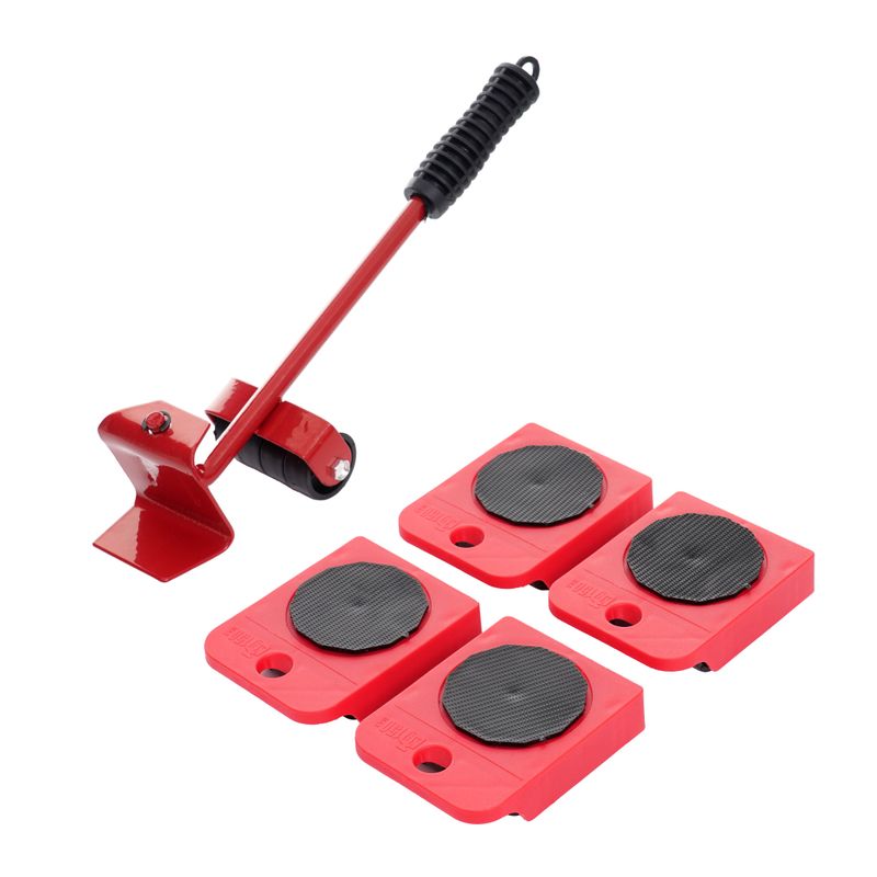 Auto si Moto - Reparatii si depanare - Scule auto - Echipamente de ridicare si sprijin - Set pentru mutare mobila, Kraft&Dele, 150 kg, 5 piese, KD3019 - Infinity.ro
