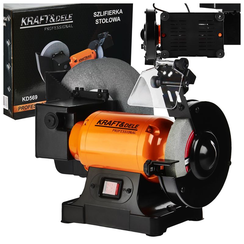 Auto si Moto - Reparatii si depanare - Scule auto - Scule si truse auto - Polizor de Banc 1800W, Kraft&Dele, KD569 - Infinity.ro