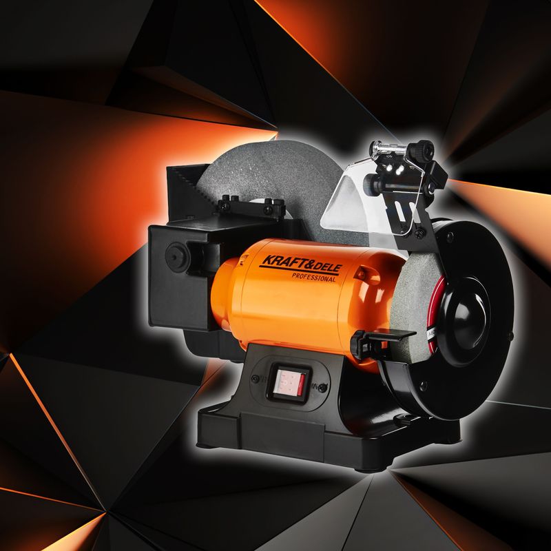 Auto si Moto - Reparatii si depanare - Scule auto - Scule si truse auto - Polizor de Banc 1800W, Kraft&Dele, KD569 - Infinity.ro