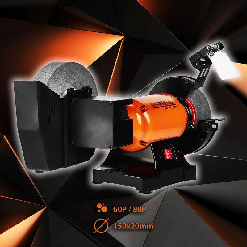 Auto si Moto - Reparatii si depanare - Scule auto - Scule si truse auto - Polizor de Banc 1800W, Kraft&Dele, KD569 - Infinity.ro