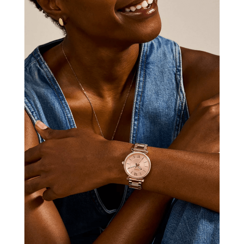 Fashion, accesorii si bijuterii - Femei - Bijuterii femei - Ceasuri femei - Ceas Dama Fossil Carlie ES4301 - Infinity.ro