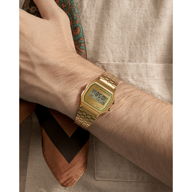 Fashion, accesorii si bijuterii - Barbati - Bijuterii barbati - Ceasuri barbati - Ceas Unisex Casio Vintage A158WEGV-9AEF - Infinity.ro