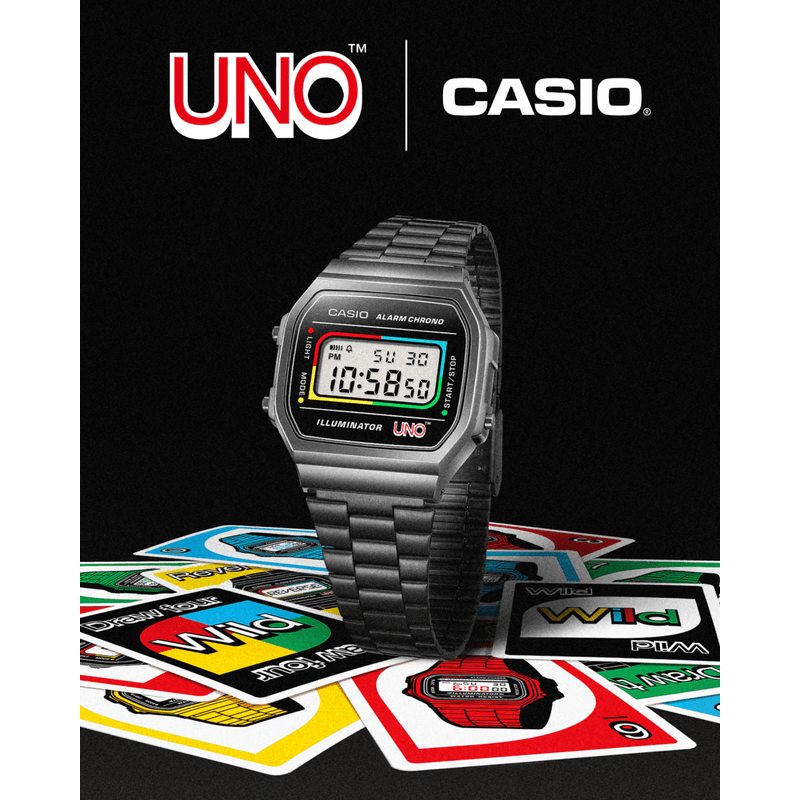 Fashion, accesorii si bijuterii - Barbati - Bijuterii barbati - Ceasuri barbati - Ceas Unisex Casio X UNO - Vintage A168WEUC-1AER - Infinity.ro