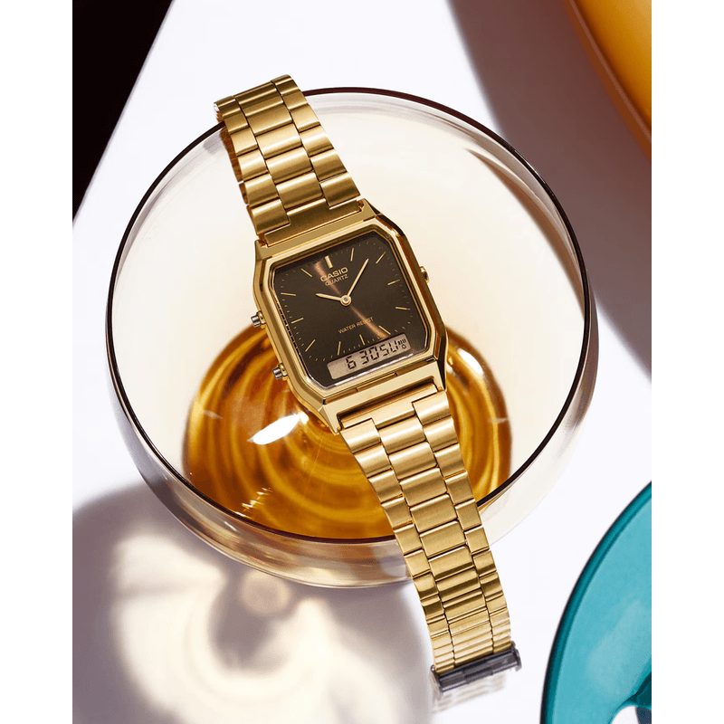 Fashion, accesorii si bijuterii - Barbati - Bijuterii barbati - Ceasuri barbati - Ceas Unisex Casio Vintage AQ-230GA-5AMQYES - Infinity.ro