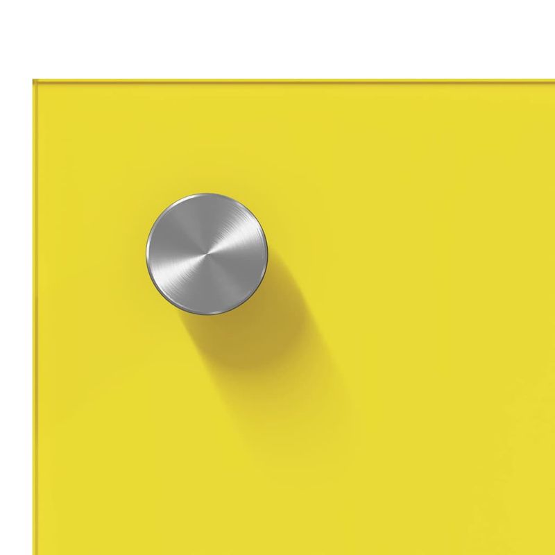 Casa si Gradina - Sanitare - Chiuveta bucatarie si accesorii - Accesorii chiuvete - Panou antistropi bucatarie 2 pcs Galben 90 x 40 cm sticla securizata - Infinity.ro