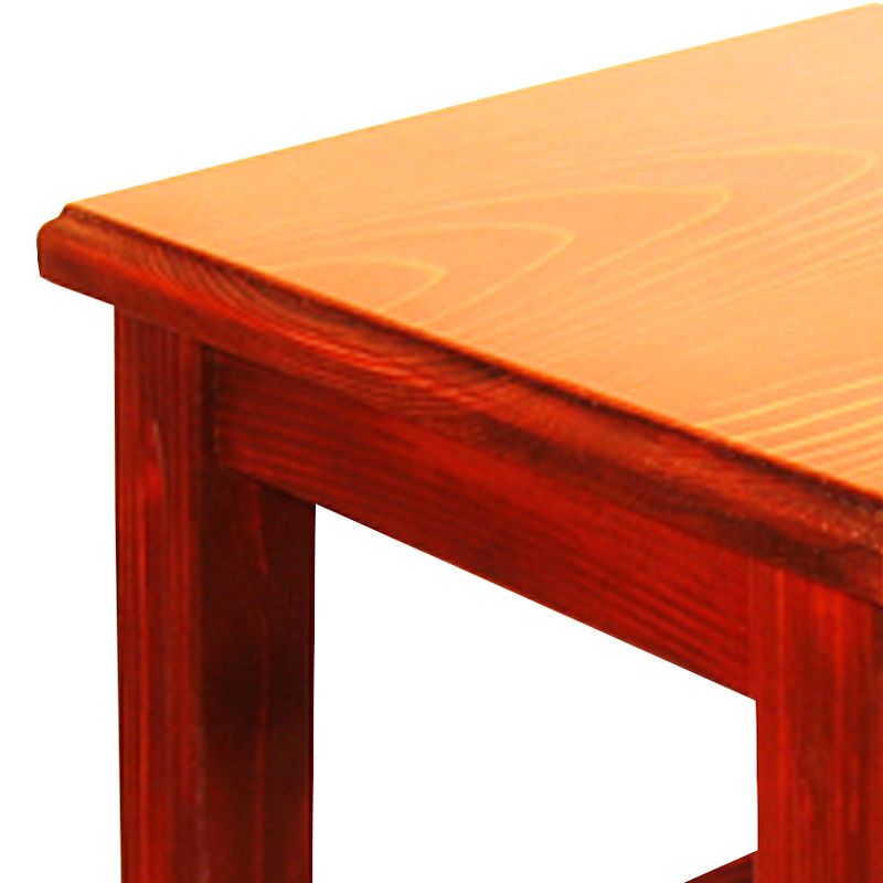 Casa si Gradina - Mobilier - Scaune si fotolii - Tabureti - Taburet din lemn masiv LILLE - castan - Infinity.ro
