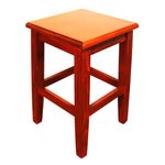 Casa si Gradina - Mobilier - Scaune si fotolii - Tabureti - Taburet din lemn masiv LILLE - castan - Infinity.ro