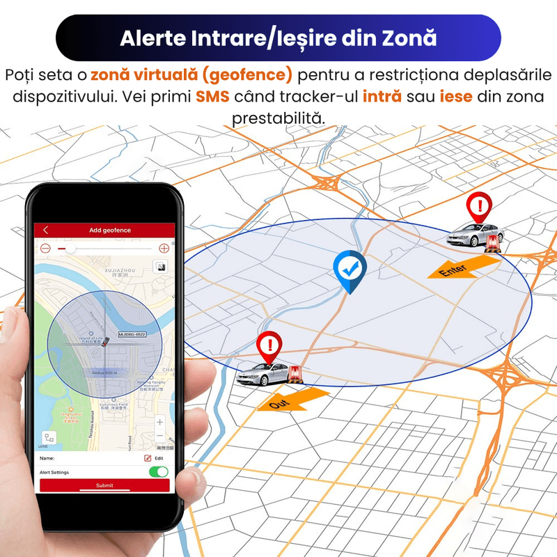 Auto si Moto - Electronice auto - Navigatii GPS - GPS 4G ML300G Mini, Microfon Live, Localizare in Timp Real, Magnet Puternic, Baterie 2500mAh, IP67, Alerta Zona/Viteza - Infinity.ro