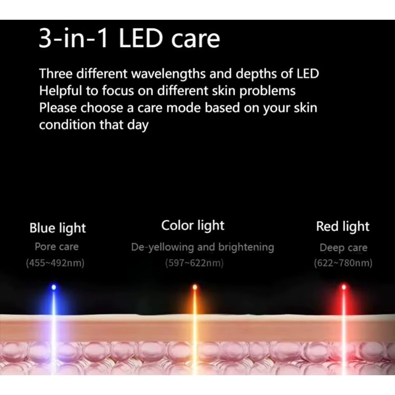 Ingrijire personala si Cosmetice - Aparate & accesorii ingrijire personala - Aparate cosmetice - Aparate intretinere si ingrijire corporala - Aparat masaj facial electric MOGODA ®️, Dispozitiv antirid si lifting, Ingrijire ten, Relaxare si fermitate piele - Infinity.ro