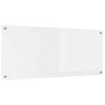 Casa si Gradina - Sanitare - Chiuveta bucatarie si accesorii - Accesorii chiuvete - Panou antistropi bucatarie 2 pcs Transparent 120 x 50 cm - Infinity.ro