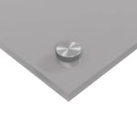 Casa si Gradina - Sanitare - Chiuveta bucatarie si accesorii - Accesorii chiuvete - Panou antistropi bucatarie 2 pcs Gri deschis 120 x 60 cm - Infinity.ro