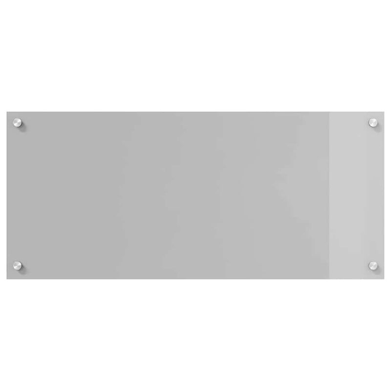 Casa si Gradina - Sanitare - Chiuveta bucatarie si accesorii - Accesorii chiuvete - Panou antistropi bucatarie 2 pcs Gri deschis 90 x 40 cm - Infinity.ro