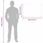 Casa si Gradina - Sanitare - Chiuveta bucatarie si accesorii - Accesorii chiuvete - Panou antistropi bucatarie 2 pcs Gri deschis 80 x 60 cm - Infinity.ro