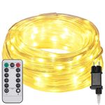 Casa si Gradina - Decoratiuni - Decoratiuni de sezon - Cablu luminos cu 120 LED Alb cald 5 m PVC - Infinity.ro