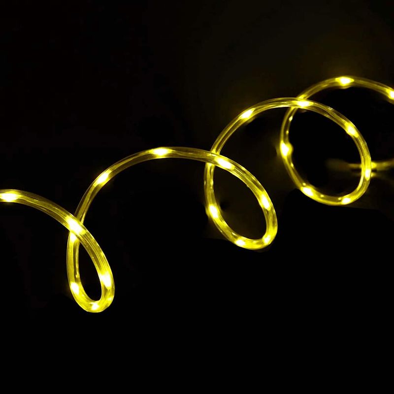 Casa si Gradina - Decoratiuni - Decoratiuni de sezon - Cablu luminos cu 120 LED Alb cald 5 m PVC - Infinity.ro