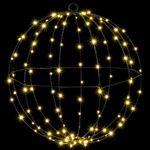 Casa si Gradina - Decoratiuni - Decoratiuni de sezon - Decoratiune glob cu 120 LED Alb cald 40 cm Metal - Infinity.ro