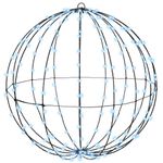 Casa si Gradina - Decoratiuni - Decoratiuni de sezon - Decoratiune glob cu 384 LED 2 pcs Alb rece 60 cm Metal - Infinity.ro