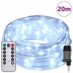 Casa si Gradina - Decoratiuni - Decoratiuni de sezon - Cablu luminos cu 480 LED Alb Rece 20 m PVC - Infinity.ro
