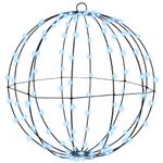 Casa si Gradina - Decoratiuni - Decoratiuni de sezon - Decoratiune glob cu 192 LED 2 pcs Alb rece 40 cm Metal - Infinity.ro