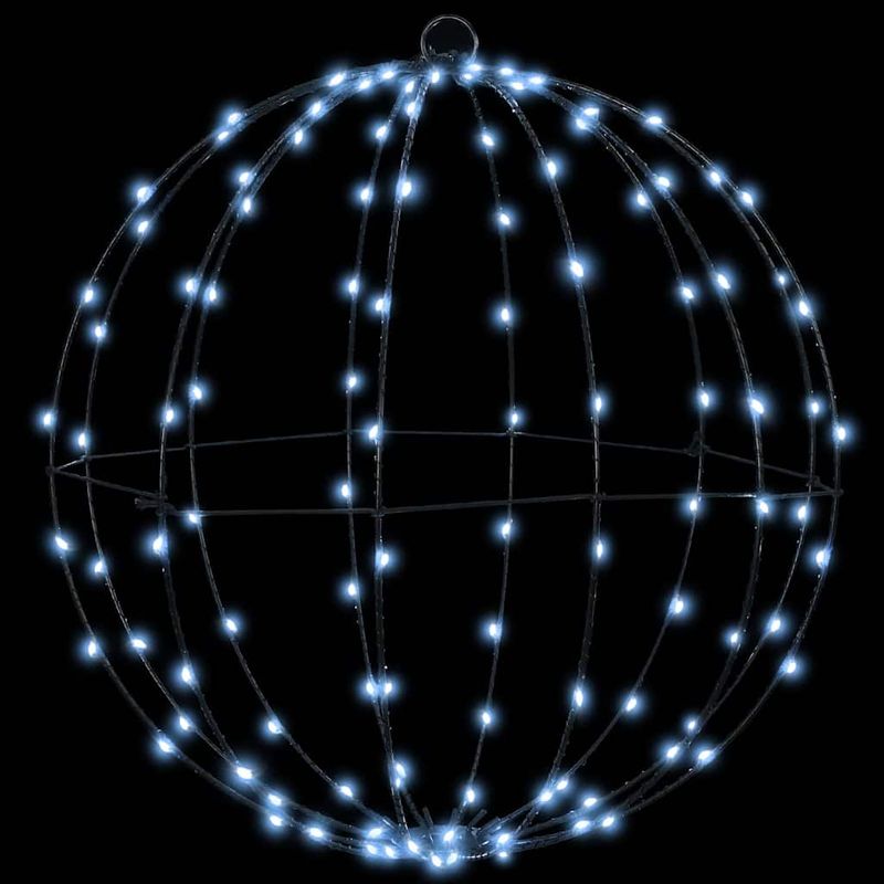 Casa si Gradina - Decoratiuni - Decoratiuni de sezon - Decoratiune glob cu 192 LED 2 pcs Alb rece 40 cm Metal - Infinity.ro