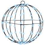 Casa si Gradina - Decoratiuni - Decoratiuni de sezon - Decoratiune glob cu 96 LED Alb rece 30 cm Metal - Infinity.ro