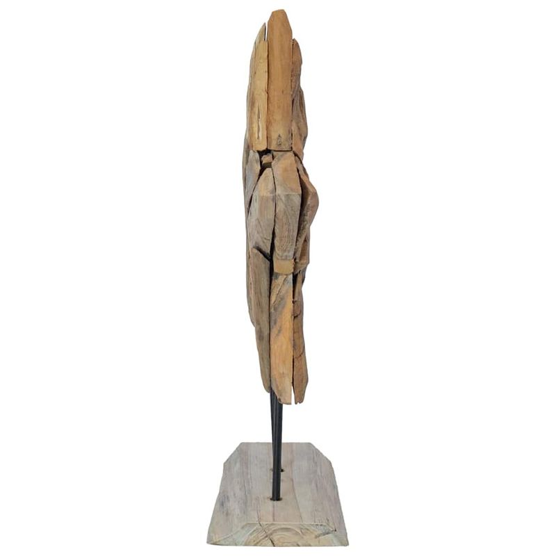 Casa si Gradina - Decoratiuni - Decoratiuni de sezon - Steaua de Craciun Maro 45 x 5 x 60 cm Lemn solid de tec - Infinity.ro