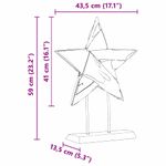 Casa si Gradina - Decoratiuni - Decoratiuni de sezon - Steaua de Craciun Maro 45 x 5 x 60 cm Lemn solid de tec - Infinity.ro