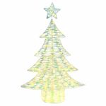 Casa si Gradina - Decoratiuni - Decoratiuni de sezon - Brad de Craciun cu 120 LED Alb cald 120 cm PET - Infinity.ro