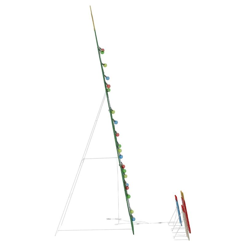 Casa si Gradina - Decoratiuni - Decoratiuni de sezon - Brad de Craciun iluminat cu 3 cutii de cadouri 2D alb cald - Infinity.ro