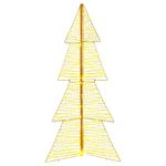 Casa si Gradina - Decoratiuni - Decoratiuni de sezon - Brad de Craciun cu 160 LED Alb cald 150 cm PET - Infinity.ro